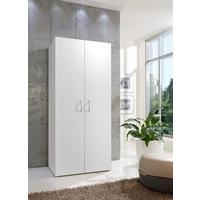 VIACÚČELOVÁ SKRIŇA MRK - biela/hliníková, Konventionell, kompozitné drevo/plast (80/185/40cm) - Mömax