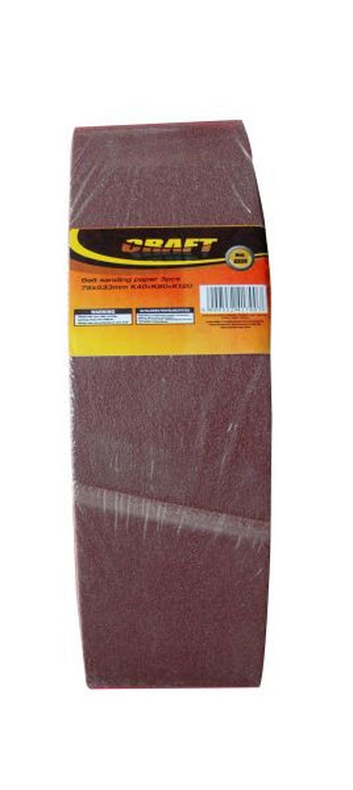 Csiszolószalag 3db - Konventionell (75x53x2cm)