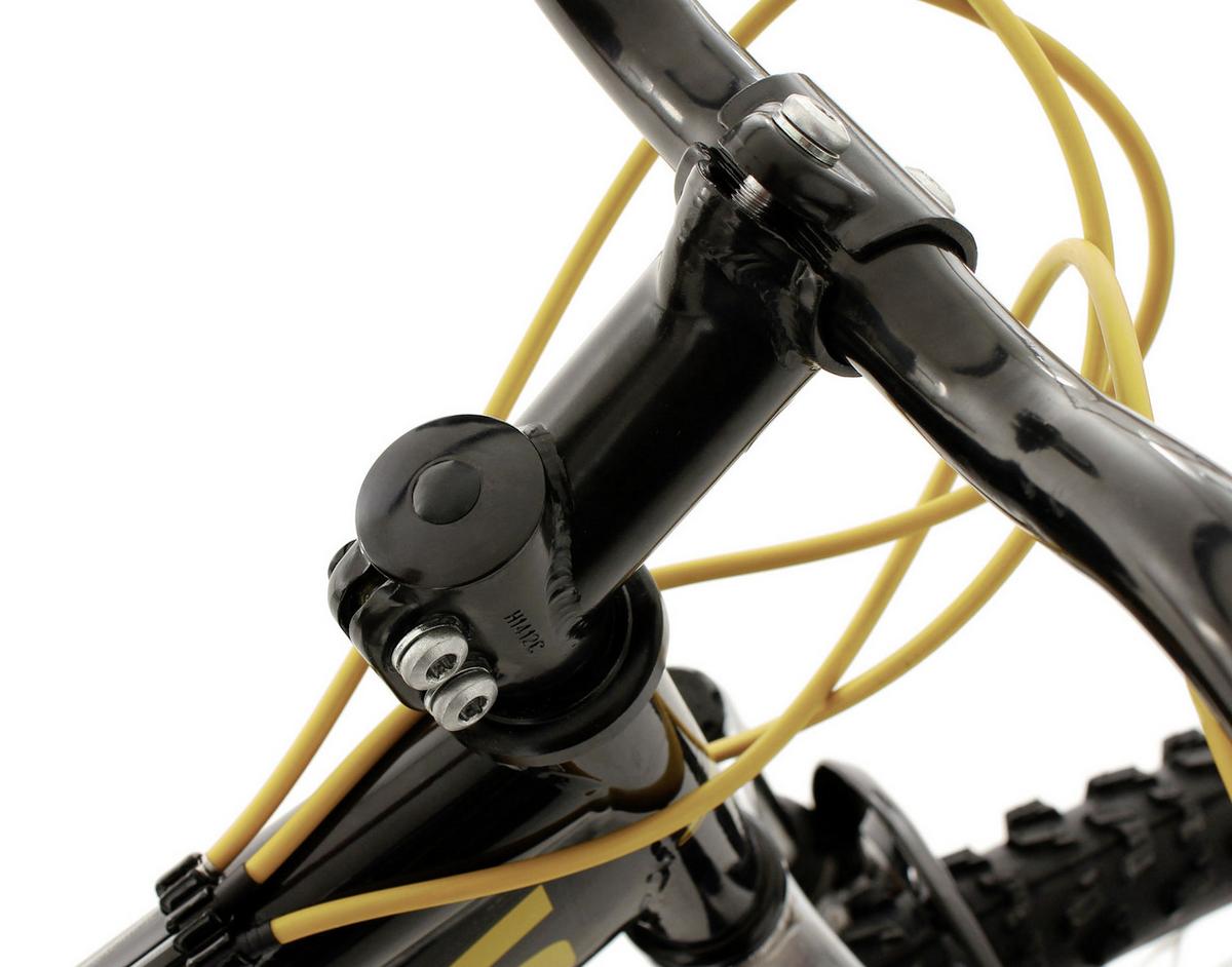 KINDERFAHRRAD MTB FULLY 24'' BLISS 640K - Gelb/Schwarz, Basics, Metall (180/70/80cm)
