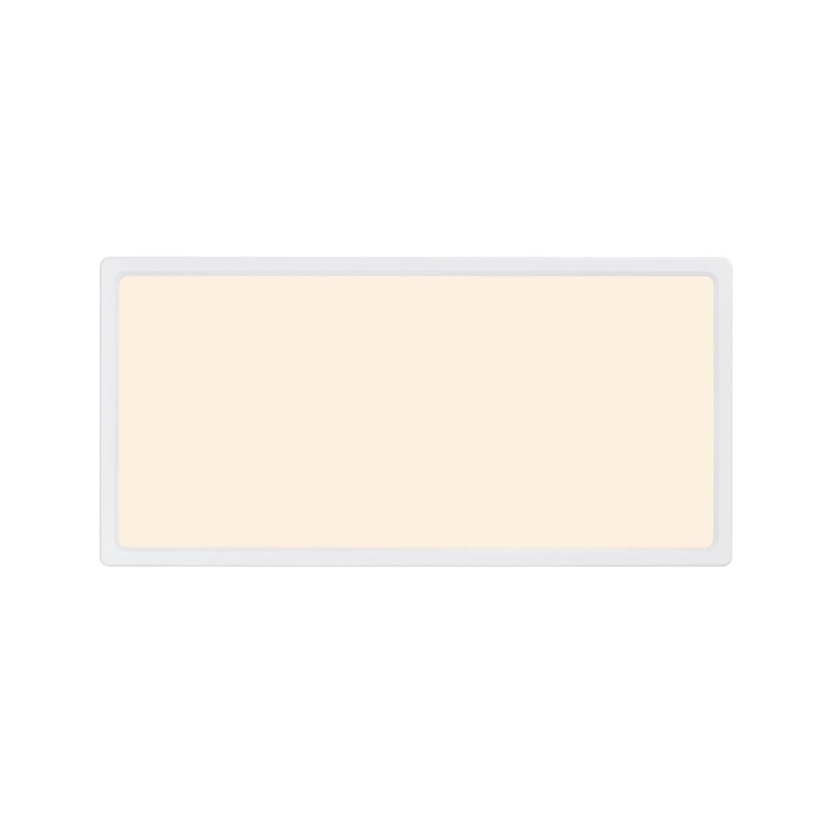 Deckenleuchte Harlow Weiß L: 59,5 cm - Weiß, Design, Kunststoff (59,5/24,4/2,3cm) - Nordlux