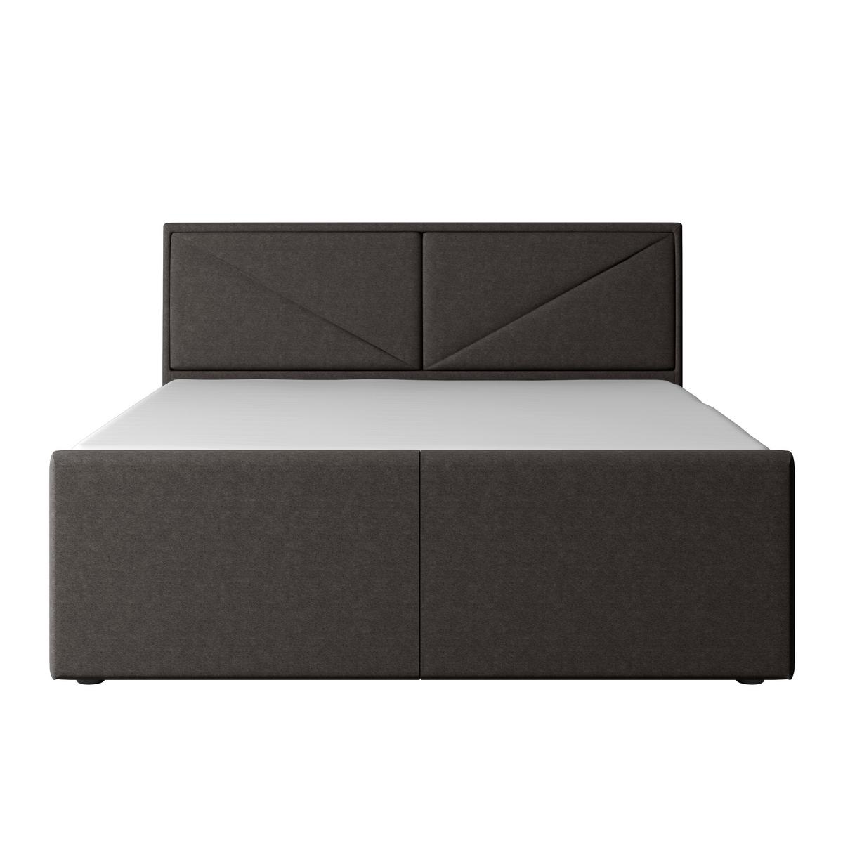 Bospringbett Lima 180x200 cm Anthrazit - Anthrazit, MODERN, Holz/Kunststoff (180/200cm) - MID.YOU