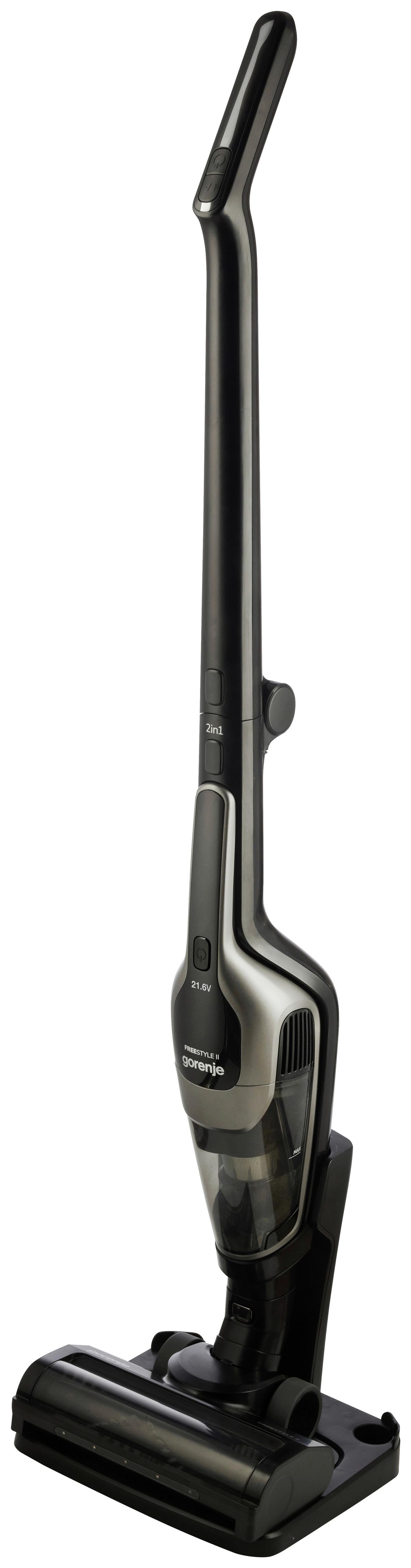 Akku Bodenstaubsauger Svc216110fsiibka - Dunkelgrau, Basics, Kunststoff (26/118/17cm) - Gorenje