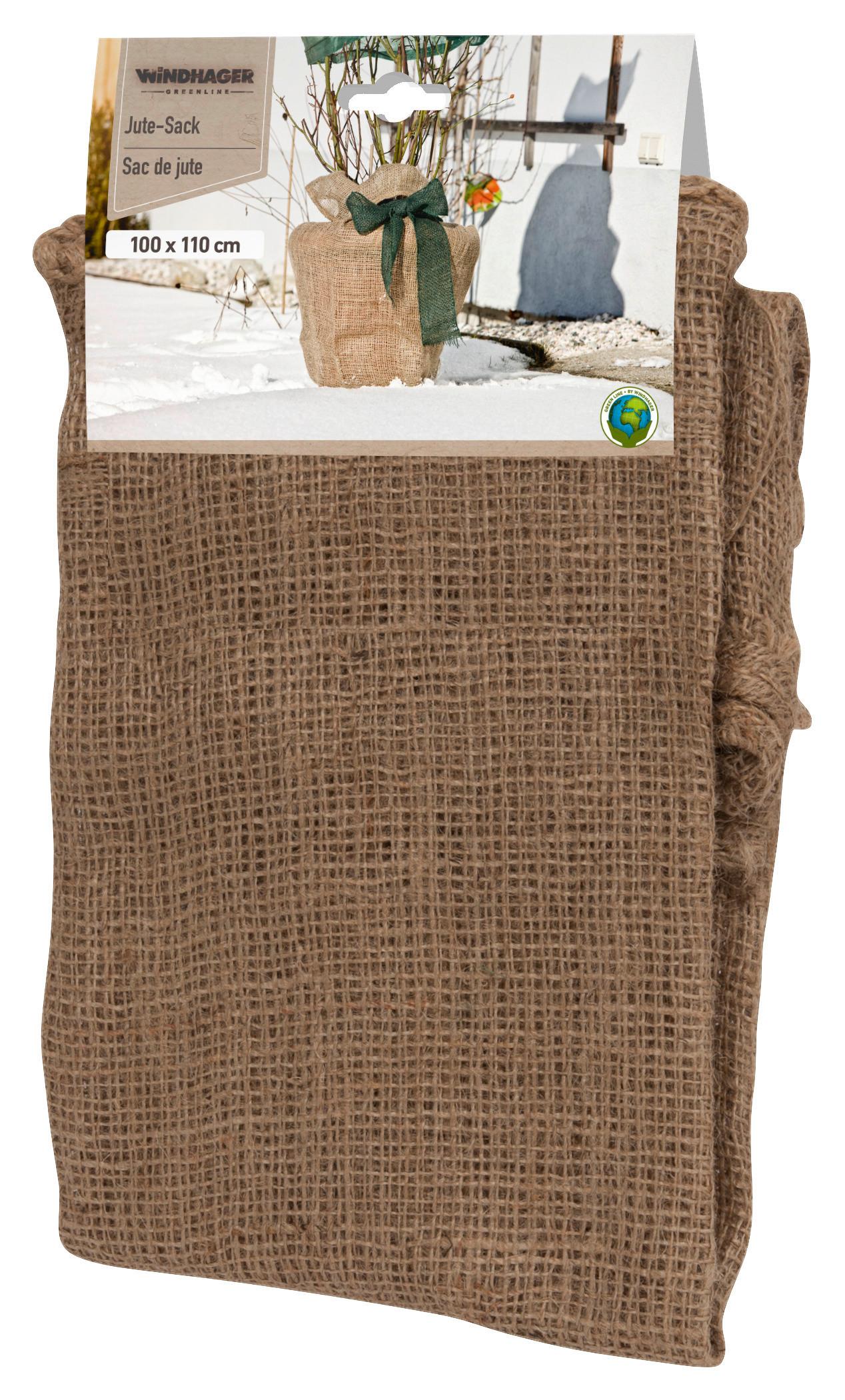 Pflanzenhülle Jute-Sack 100x110 cm Natur - Naturfarben, Basics, Naturmaterialien (100/110cm)