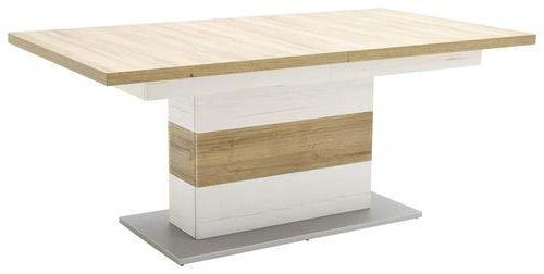 Esstisch Brixen 180-280x100 cm Eiche/Pinie Dekor - Eichefarben/Pinienfarben, LIFESTYLE, Holzwerkstoff (180-280/100/77cm) - Livetastic