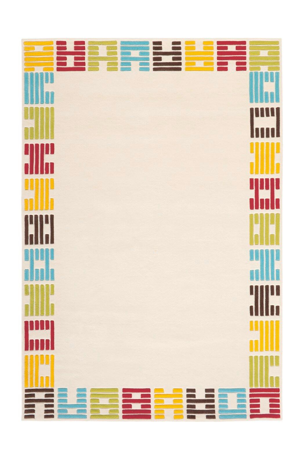 Webteppich Creme Joy 170x240 cm - Creme, Basics, Textil (170/240cm) - Kayoom