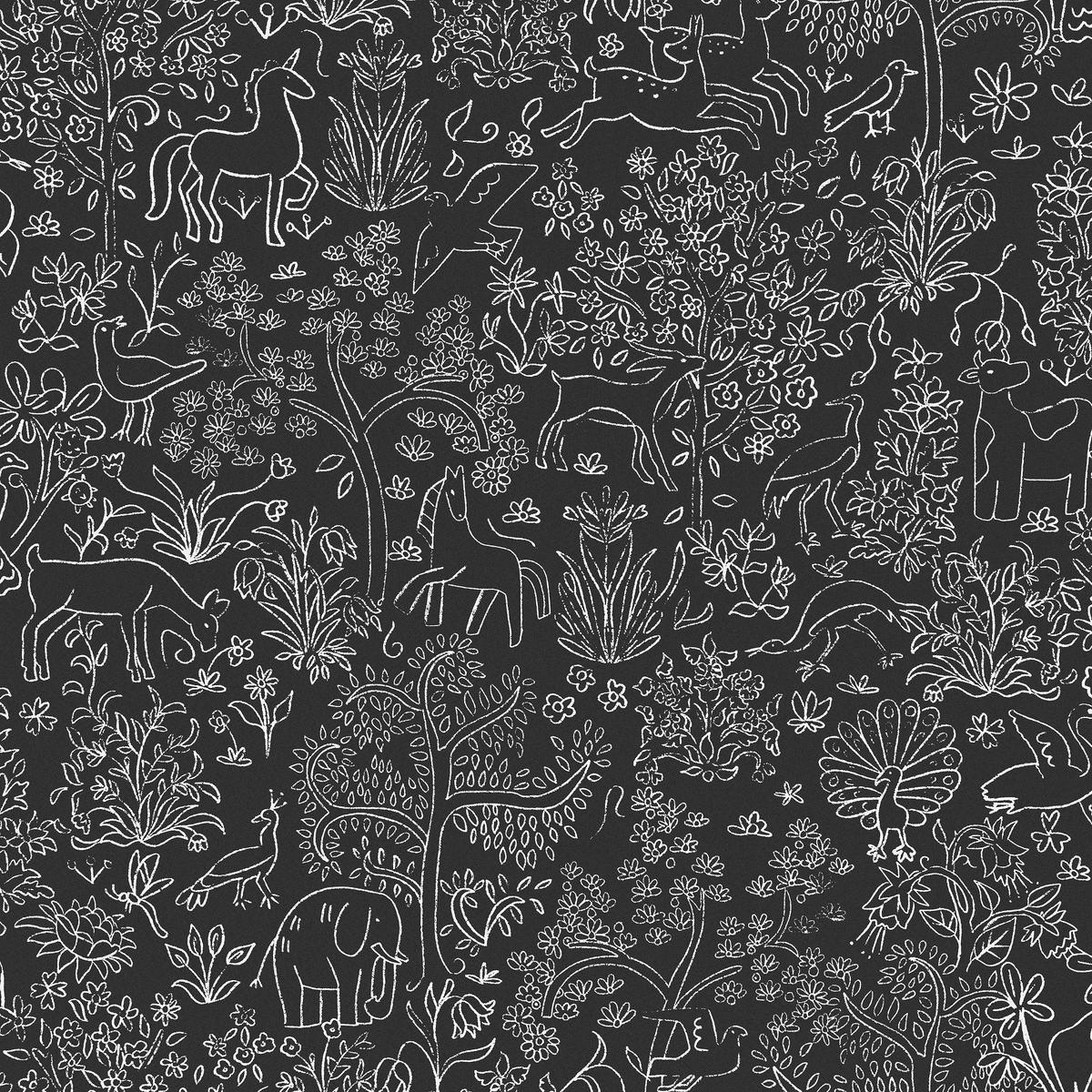 Vliestapete 52x1000 cm Schwarz/Weiß - Schwarz/Weiß, Basics, Papier/Kunststoff (52/1000cm)