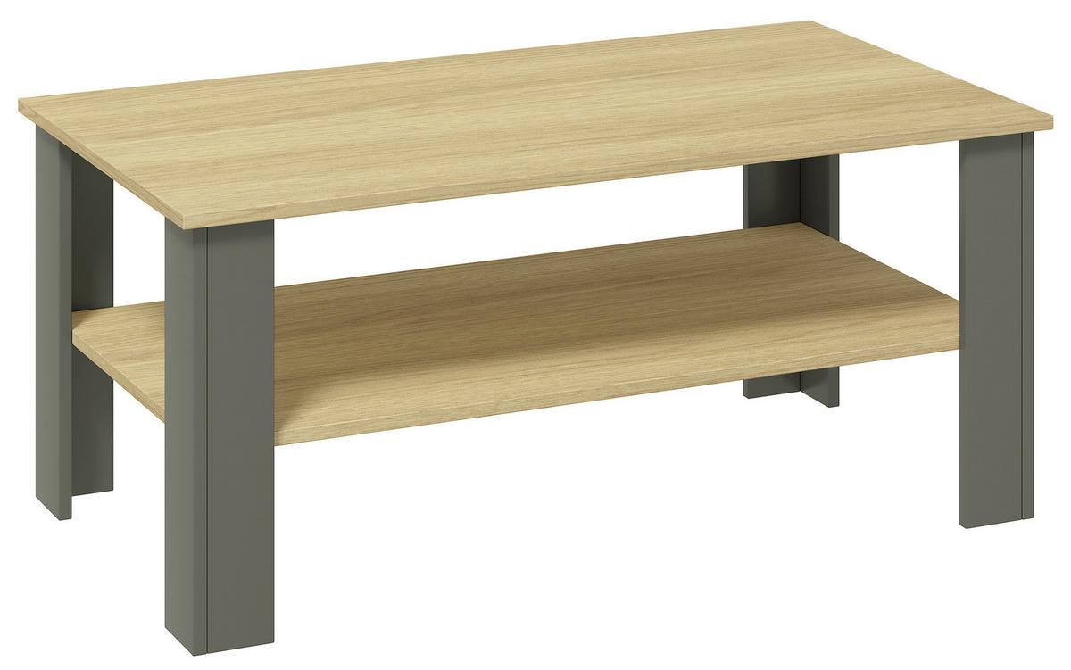 KONFERENČNÝ STOLÍK DISALO - medová/antracitová, Design, kompozitné drevo (100/55/44cm) - Livetastic