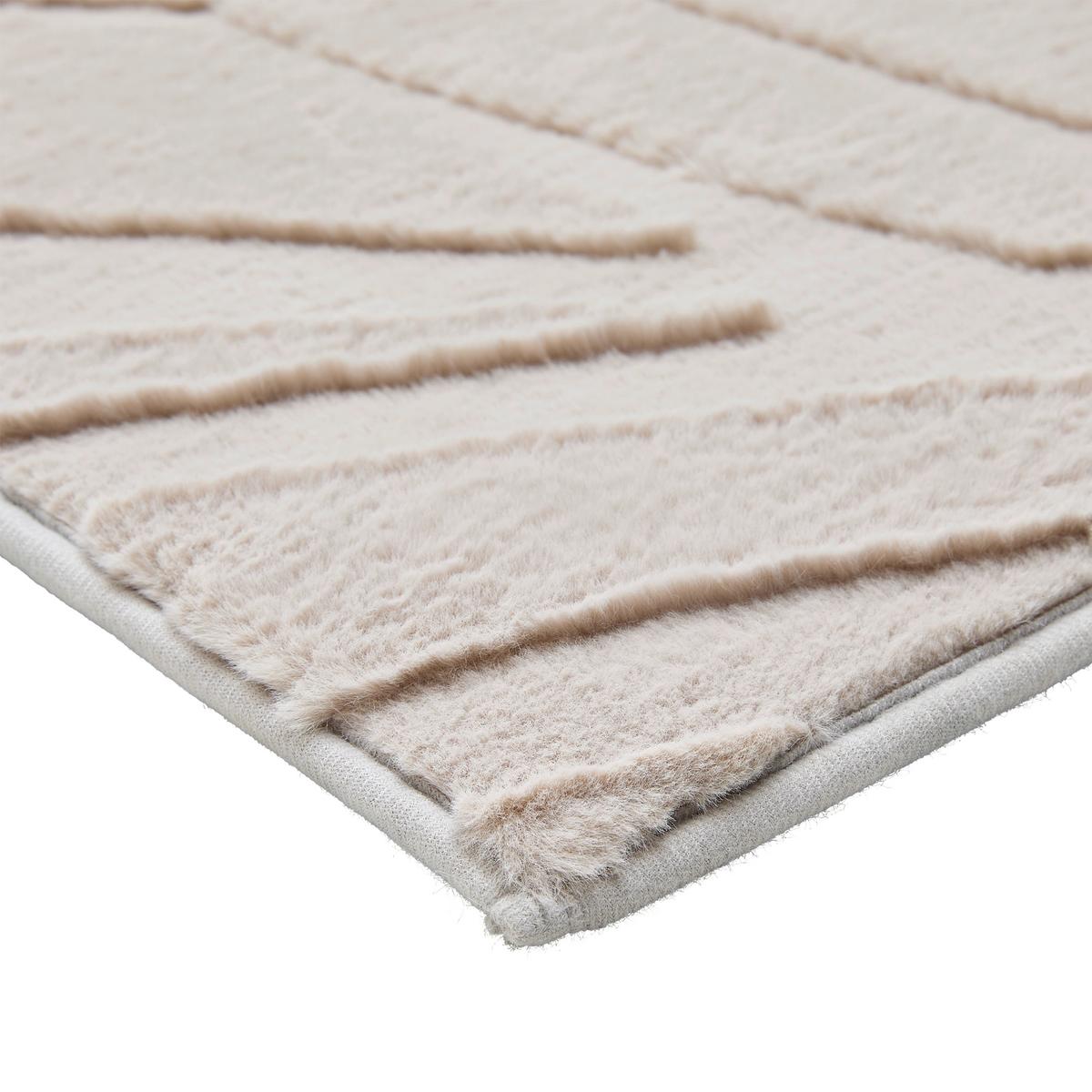 KOŽUŠINOVÝ KOBEREC BLATTA 3 - svetlohnedá, Konventionell, textil (160/220cm) - Mömax