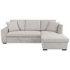 Ecksofa Lukas Creme S: 239x158 Cm - Creme, Trend, Textil (239/158cm)