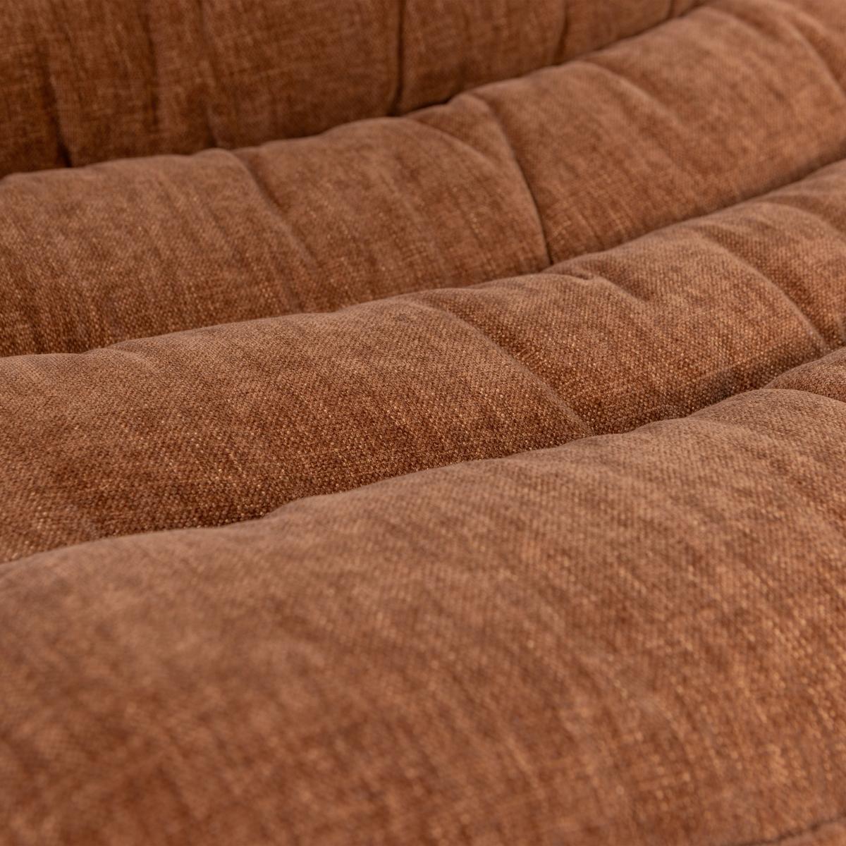 Sesselset Kube Braun B: 77cm - Schwarz/Braun, Design, Textil (77/97/69cm) - Livetastic