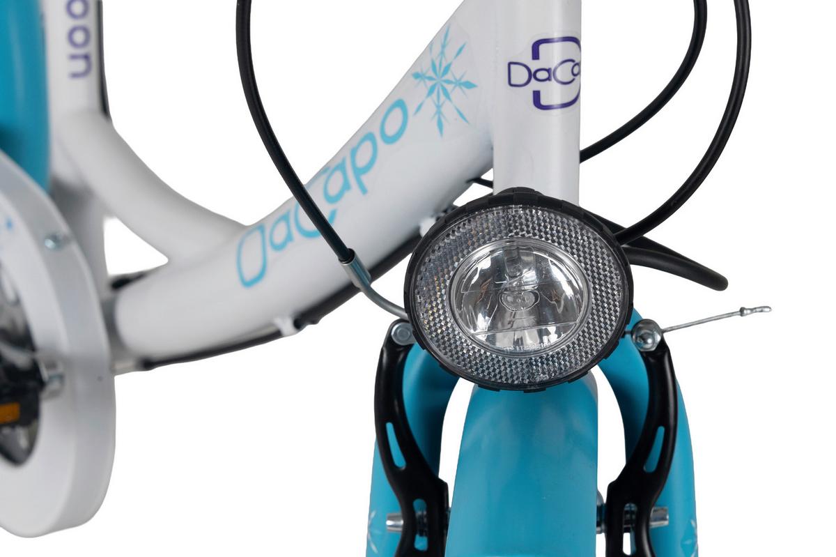 DaCapo Kinderfahrrad Balloon blau 20 Zoll - Blau, LIFESTYLE, Metall (25/140/60cm)