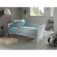 Kinder-/juniorbett Grau Lackiert 70x140 Cm - Naturfarben/Grau, MODERN, Holz/Holzwerkstoff (70/140cm) - MID.YOU