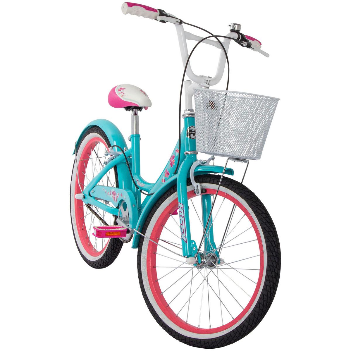 Kinderfahrrad Girly Girl Hellblau, 20 Zoll - Hellblau, Basics, Metall (66/96.5/140.5cm)