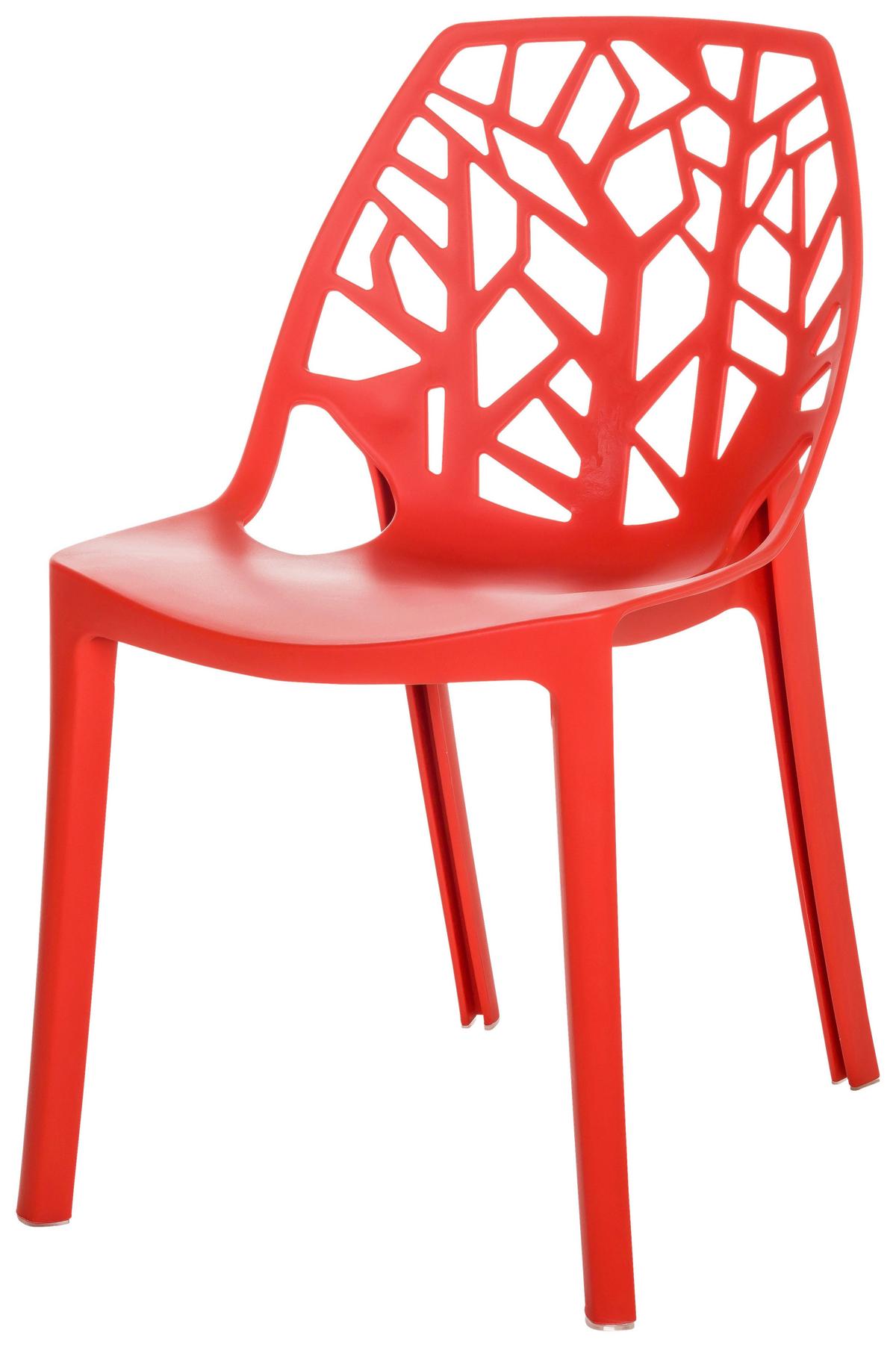 Stuhl Artifo Tri - Rot, Basics, Kunststoff (47/80/56cm) - MID.YOU