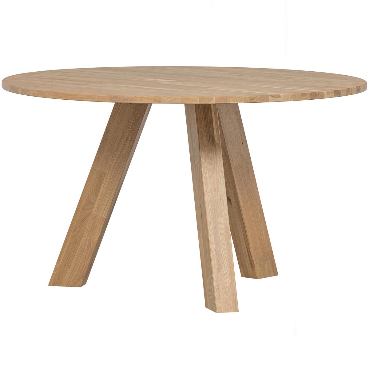 ESSTISCH Rhonda Naturfarben L: 129cm - Naturfarben, MODERN, Holz (129/129/77cm) - Livetastic