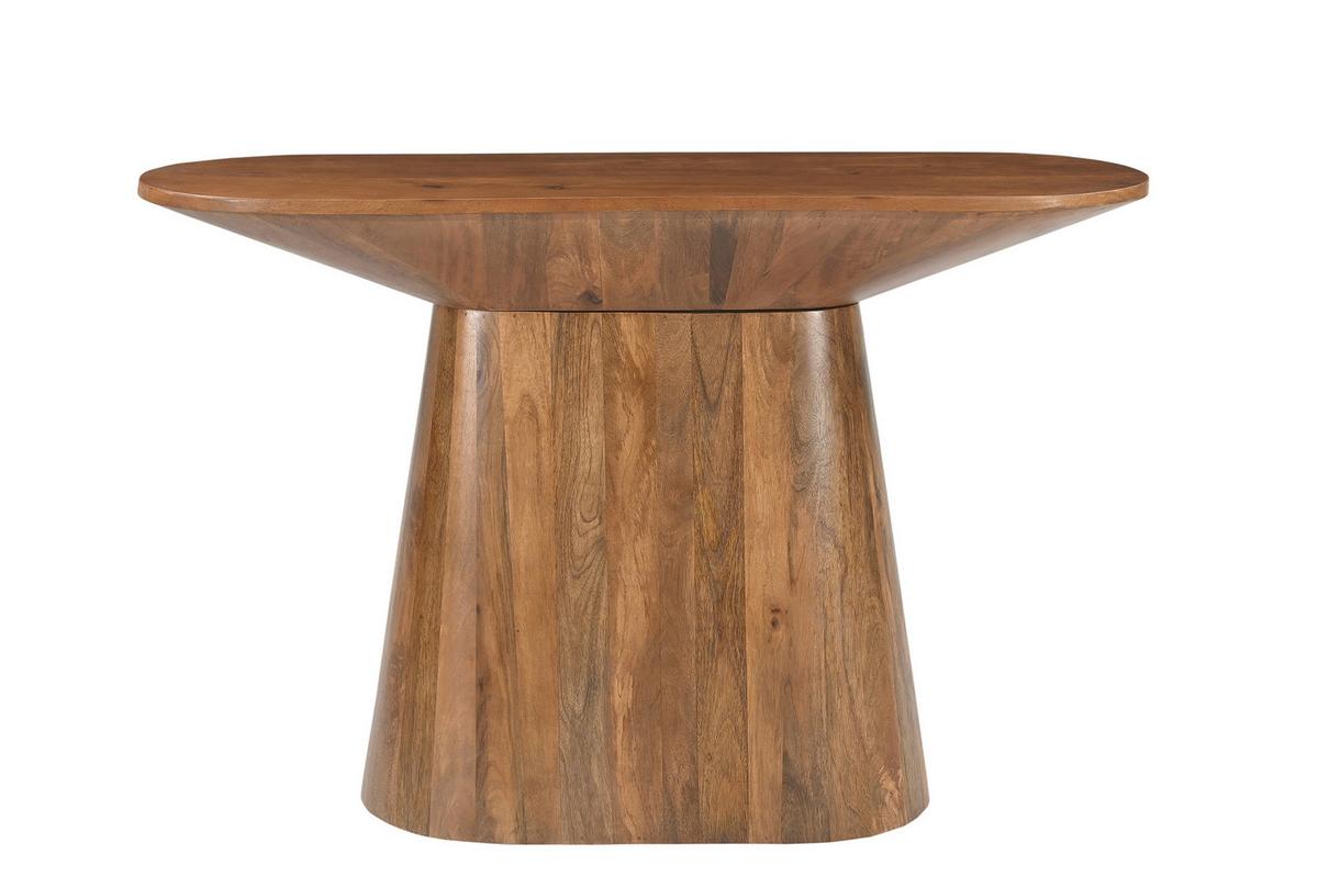 KONSOLENTISCH Naturfarben L: 120cm - Naturfarben, Design, Holz (120/40/77cm) - MID.YOU