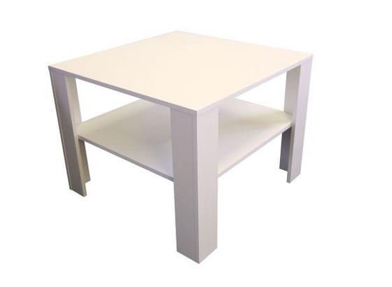 Konferenční Stolek Midi - bílá, Moderní, kompozitní dřevo (73/55/73cm) Konferenční Stolek Midi - bílá, Moderní, kompozitní dřevo (73/55/73cm)