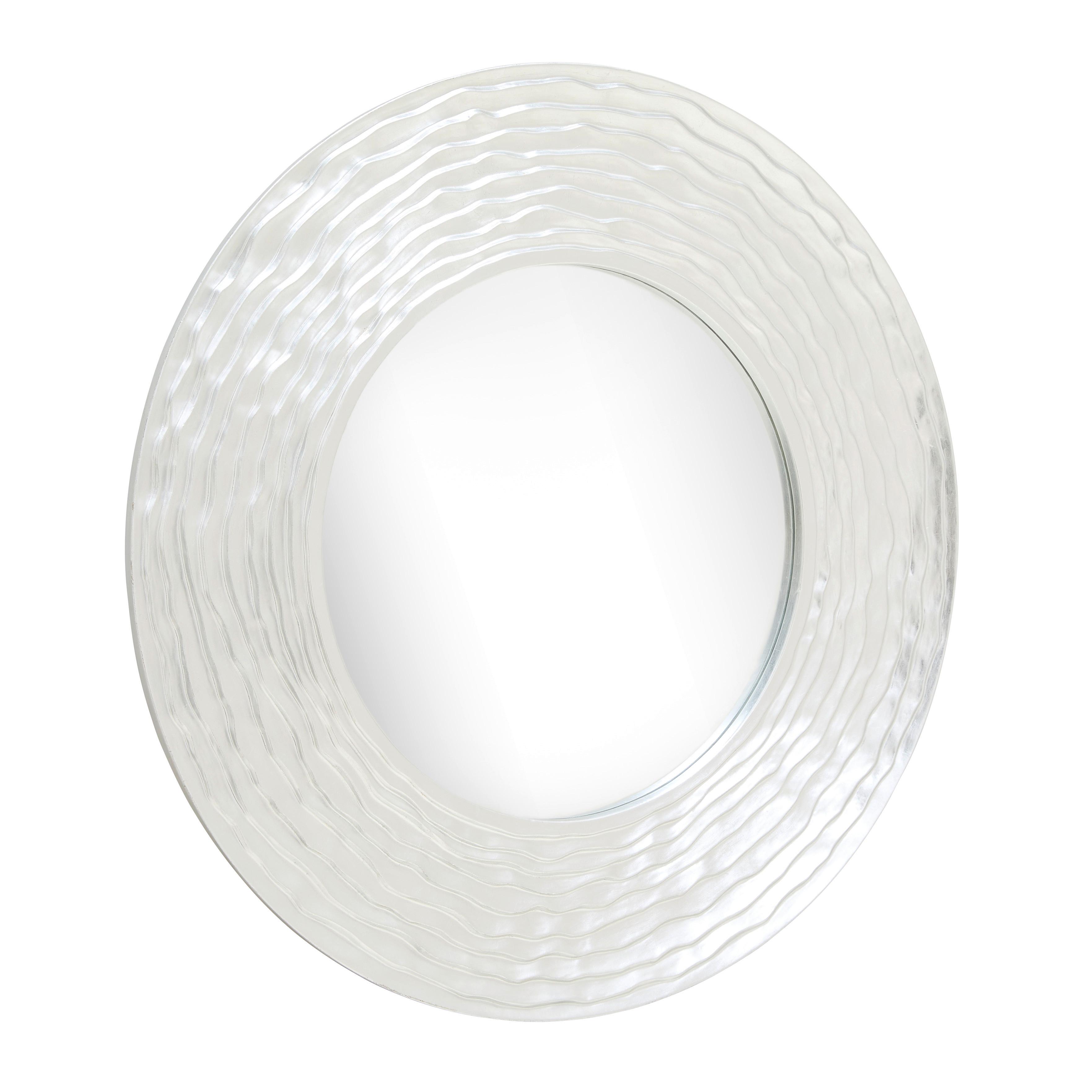 Zrkadlo GLORIA 100 - strieborná, Modern, kompozitné drevo/plast (100/4cm) - Mömax