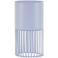 Črepník ELLA - svetlomodrá, kov (13/24cm) - Mömax