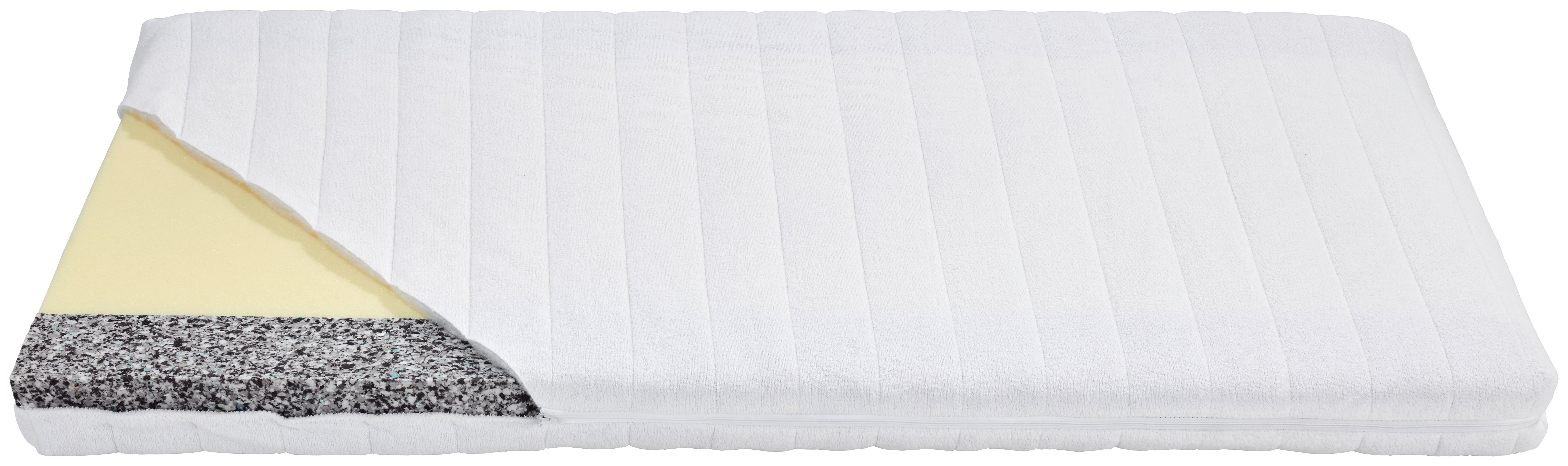 Dětská matrace Svenja 60x120cm, H2 - bílá, textil (60/120cm)