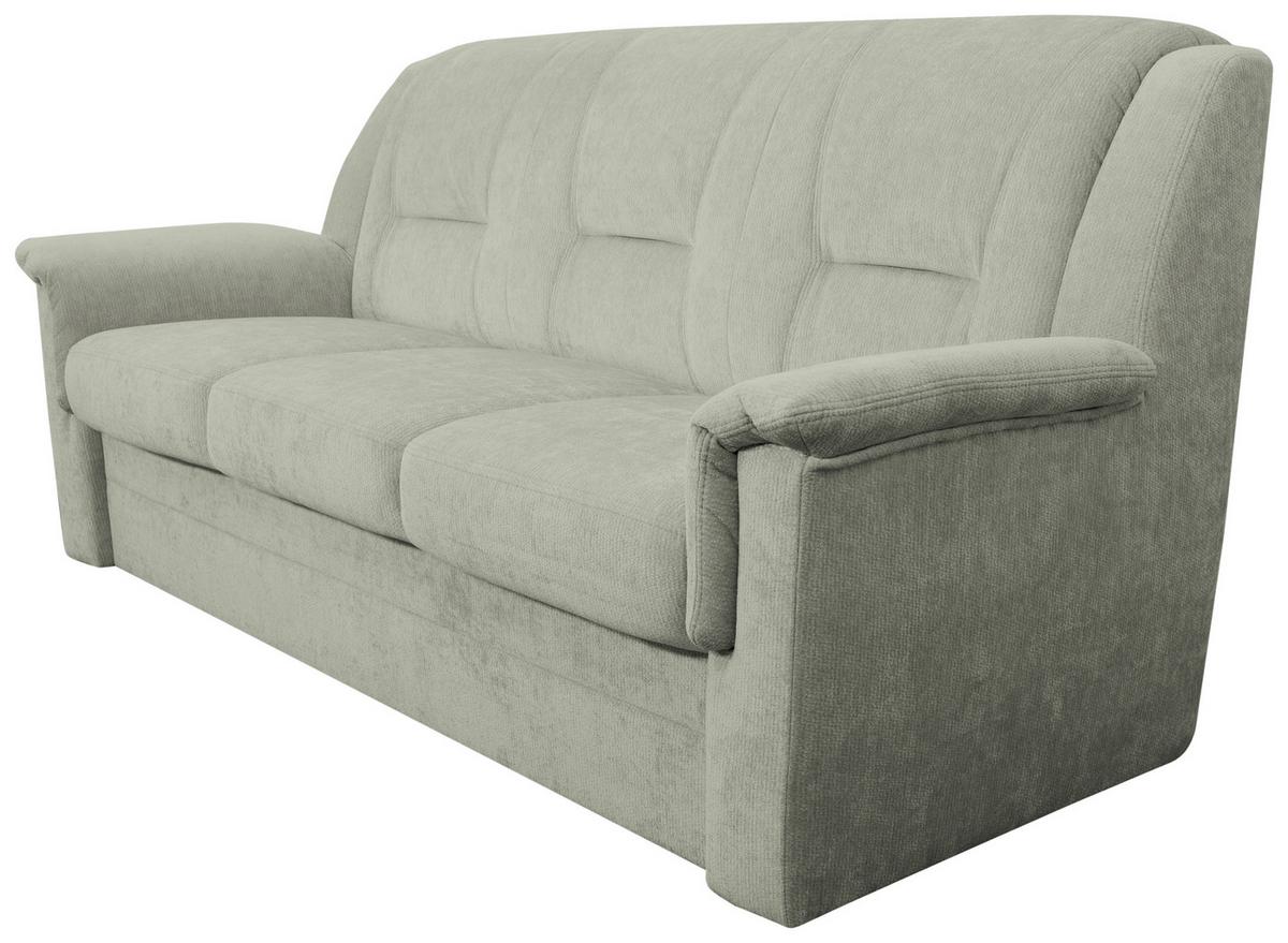 3-SITZER-SOFA Rafael, Mintgrün B: 209 cm - Beige/Schwarz, Trend, Textil (209/95/95cm)