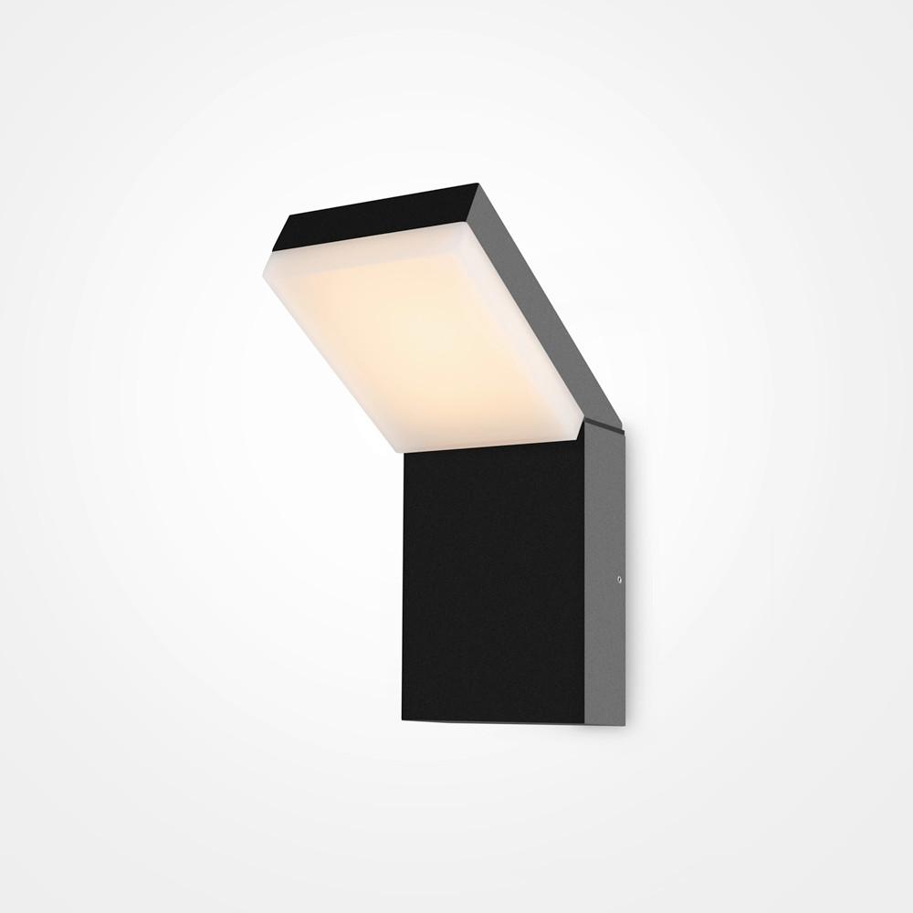 AUSSENWANDLEUCHTE PASO - Schwarz, MODERN, Metall (10/16,5/22cm) - MAYTONI