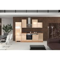 Küchenblock Nepal Sonoma Eiche/Kaschmir B: 280cm - Kaschmir/Sonoma Eiche, Basics, Holzwerkstoff (280cm) - FlexWell