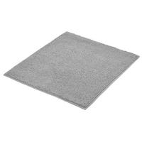 WC-Vorleger Chrissy Silberfarben 55x65 cm - Silberfarben, Basics, Naturmaterialien (55/65cm) - Kleine Wolke