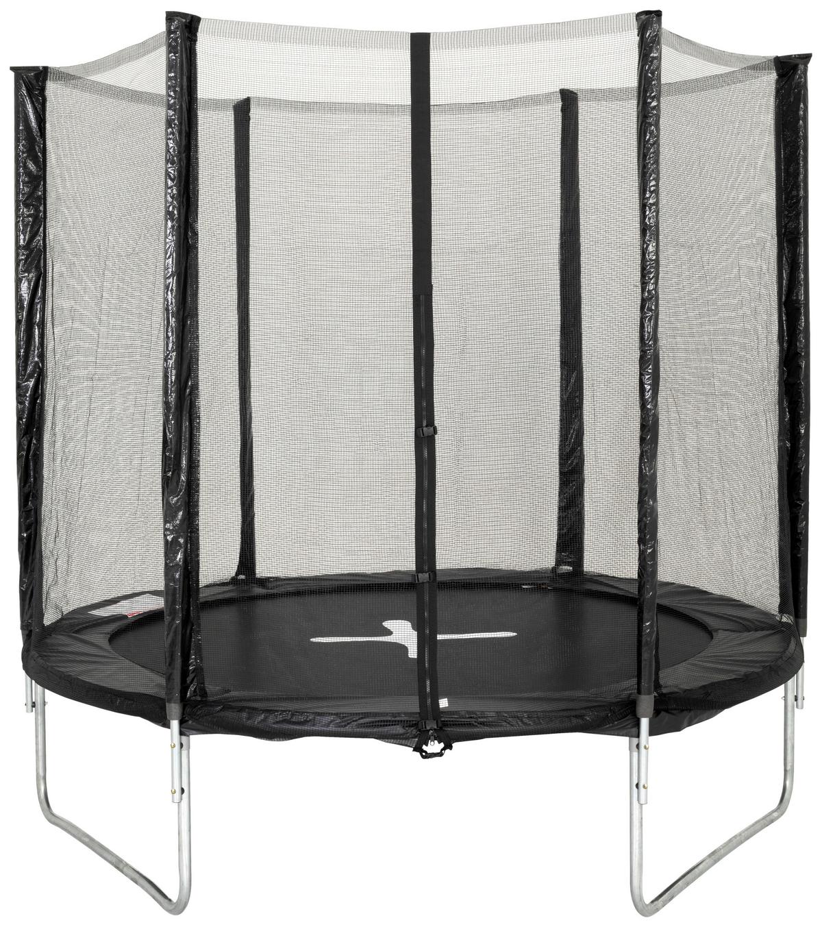 Trampolína P/V: 250/239 CM - čierna, Konventionell, kov/textil (250/239cm) - Mömax
