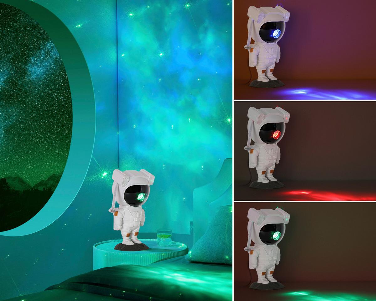 DEKORAČNÉ LED SVIETIDLO AUSTRI - sivá/biela, Modern, plast (13/23/12cm) - Mömax