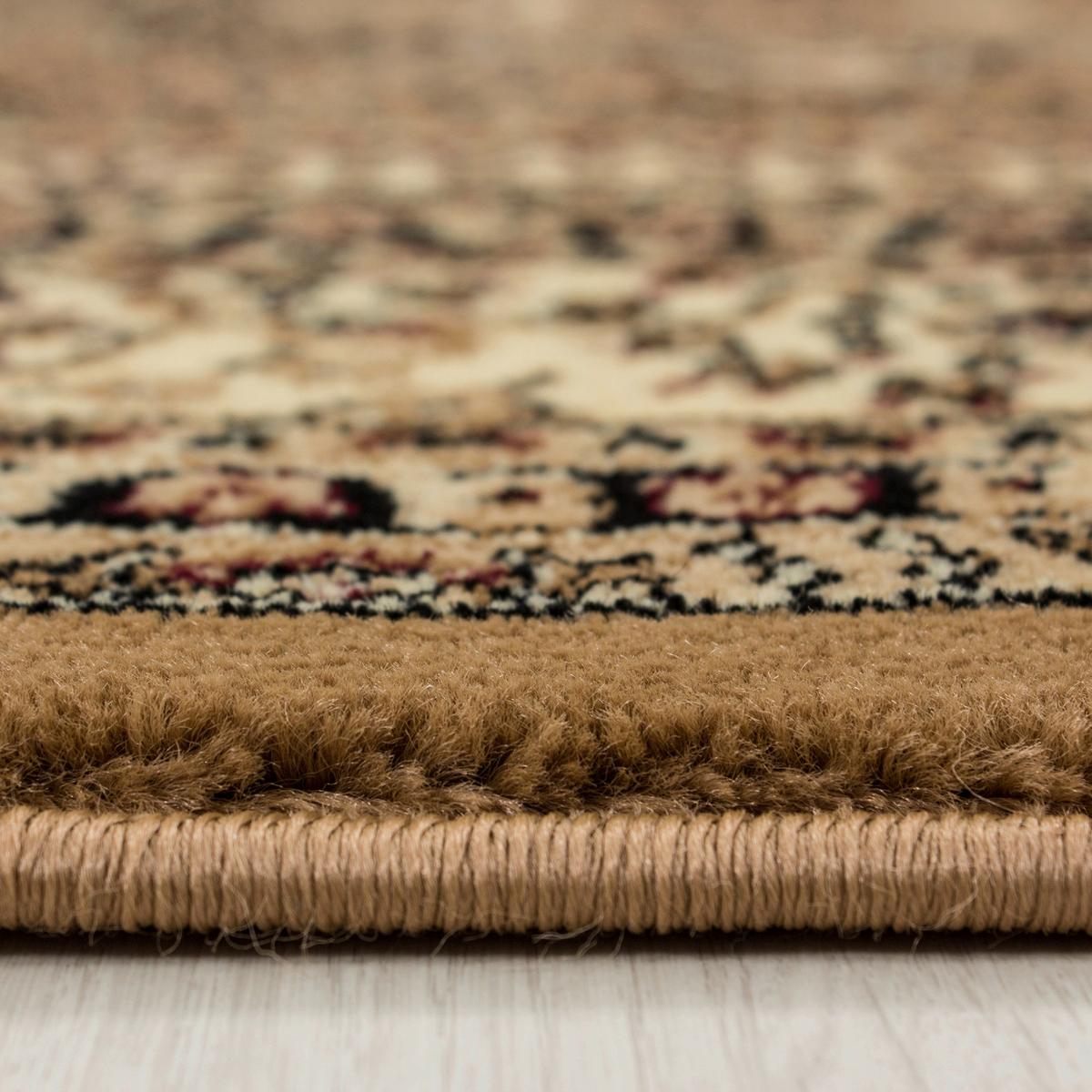 Orientalischer Webteppich Beige Marrakesh 80x150 cm - Beige, KONVENTIONELL, Textil (80/150cm)