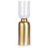 Kerzenhalter Shanti Goldfarben, D: 19 Cm - Goldfarben, Trend, Glas/Stein (19/63,5/63.5cm) - Kayoom