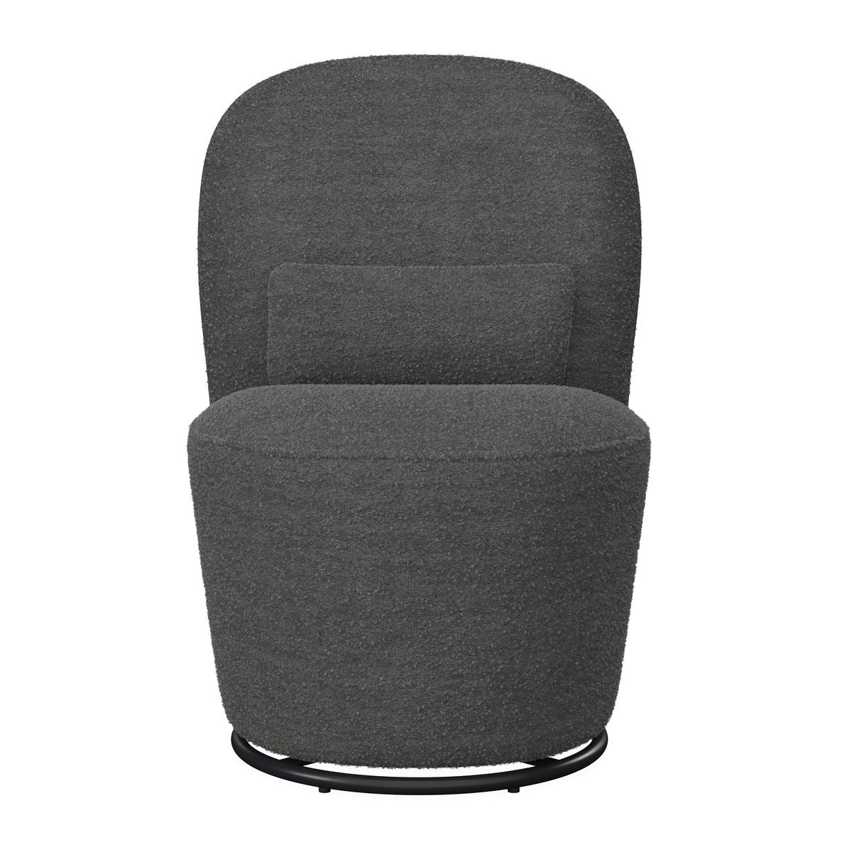 ŽIDLE VITTORE - šedá, Moderní, kov/dřevo (56/84/62cm) - Bessagi Home