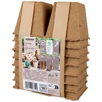 ANZUCHTTOPF 07744 ANZUCHT-TOEPFE 8CM - Braun, Basics, Papier (16/15,8/8cm) - Windhager