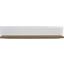 Falipolc Toronto - Tölgyfa/Fehér, modern, Faalapú anyag (125/25/21cm) - Ombra