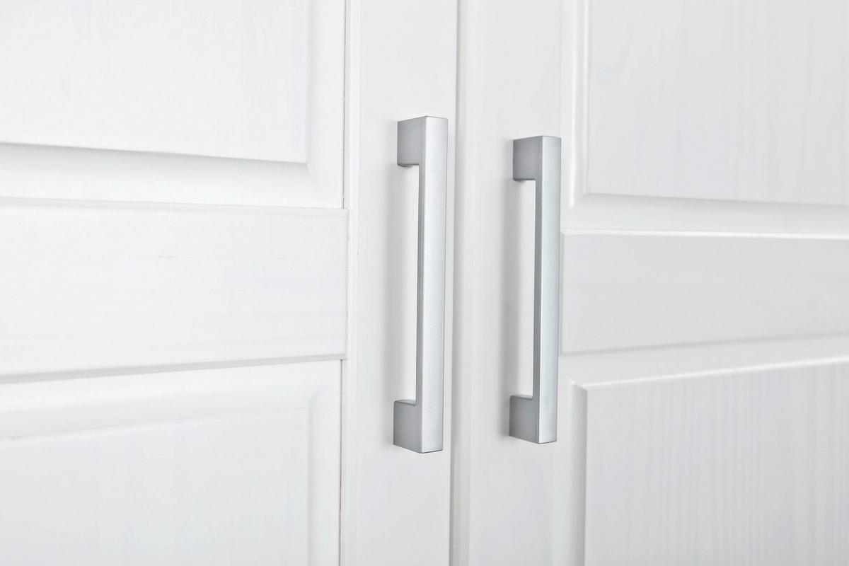 Kleiderschrank Magnus Weiss - Weiß, Basics, Holz (140/55/190cm) - MID.YOU