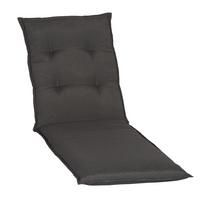 Auflage Für Liege Trier 191x58x8 Cm Dunkelgrau - Dunkelgrau, Basics, Textil (191/58/8cm) - Gardenson