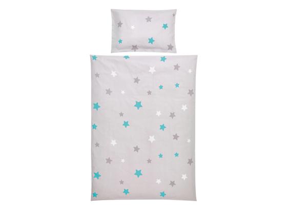 Povlečení Dětské Scarlett -ext- - šedá/tyrkysová, textil - Mömax modern living Povlečení Dětské Scarlett -ext- - šedá/tyrkysová, textil - Mömax modern living