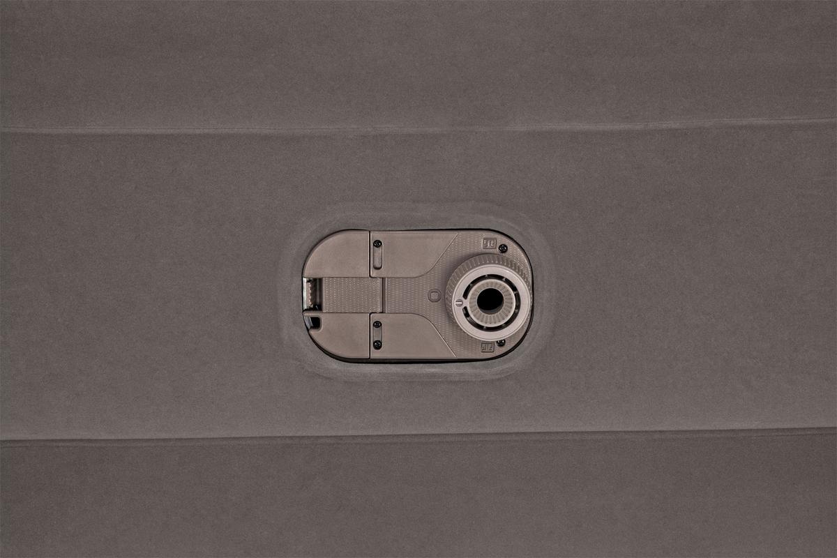 Luftbetten Foamtop Comfort Queen 203x152x46 Cm Bis 300kg - Weiß/Grau, KONVENTIONELL, Kunststoff/Metall (203/152/46cm) - Bestway