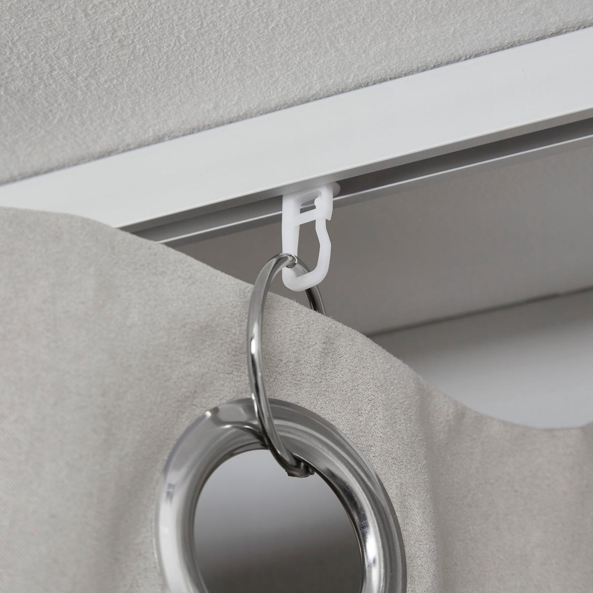 PRÍSLUŠENSTVO KU KOĽAJNICIAM GABI - biela/chrómová, kov/plast (4cm) - Modern Living