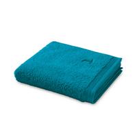 Gästehandtuch Superwuschel Baumwolle 550g/m Lagoon 50x100 - Türkis, Basics, Textil (50/100cm) - Moeve