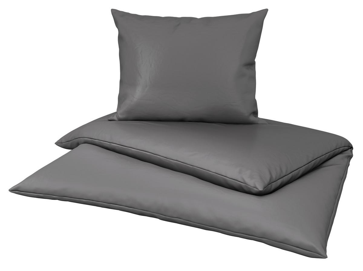 Ágyneműhuzat-garnitúra Lydia - antracit, Modern, textil - Luca Bessoni