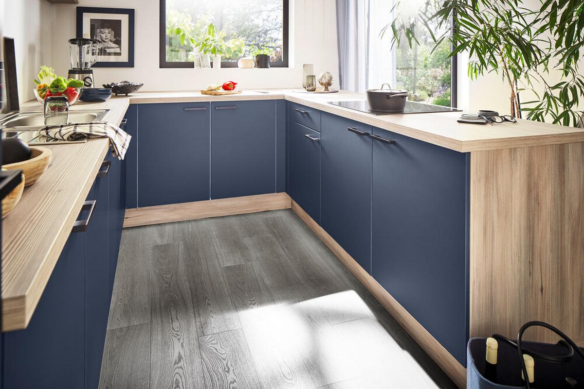 Einbauküchen Pn 210 Frei Planbar Modernes Design - Holzwerkstoff - Pino