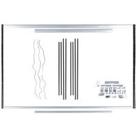 MONTÁŽNY BALÍČEK UNIT - čierna, Modern, kov/plast - Ondega