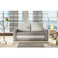 Schlafsofa Wave Taupe, B: 150 Cm - Taupe/Schwarz, Design, Textil (150/90/90cm) - MID.YOU
