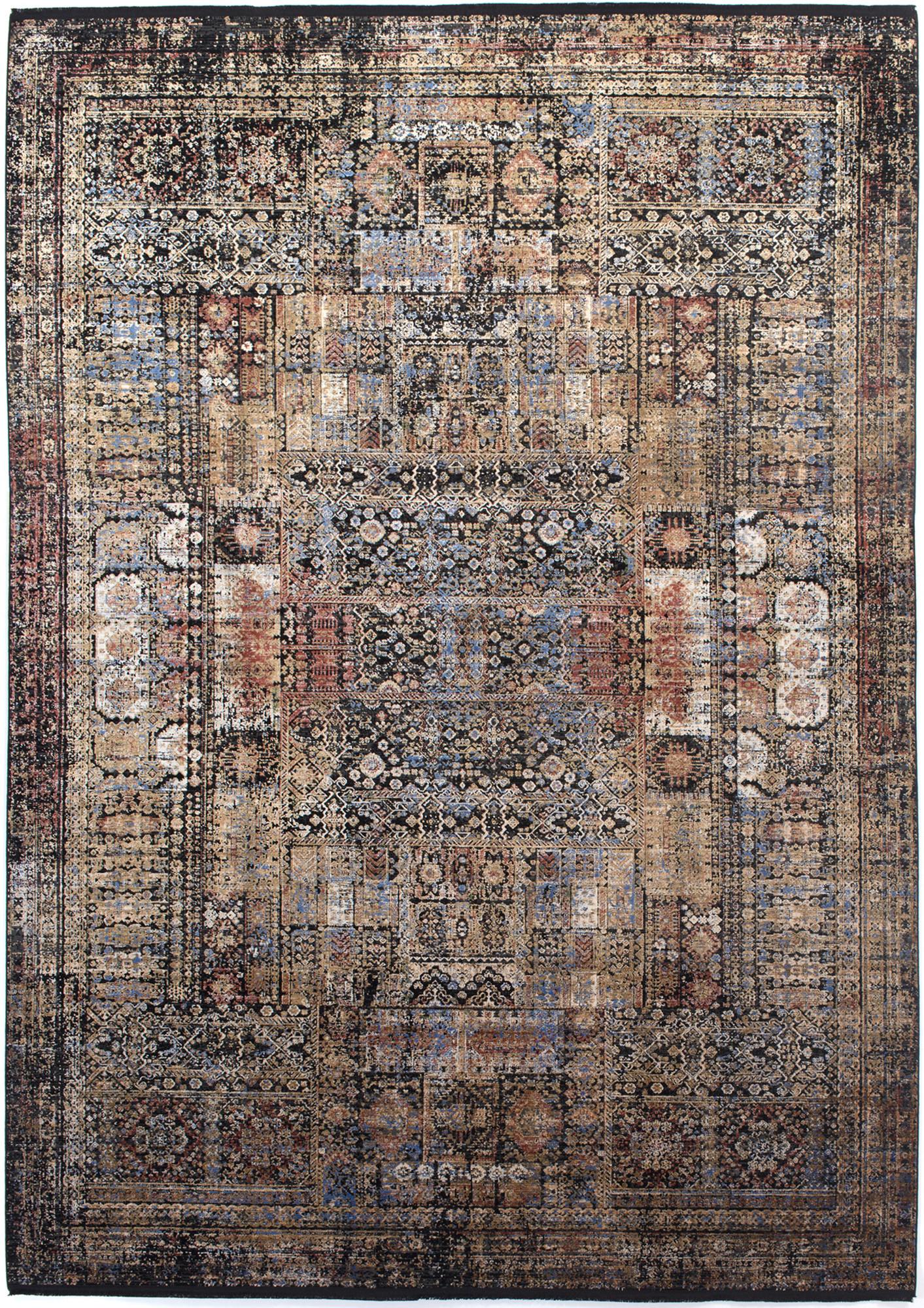 Webteppich Multicolor Bordeaux 160x230 cm