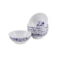 Müslischalenset Blau/Weiß spülmaschinengeeignet - Blau/Weiß, Basics, Keramik (16cm) - Creatable