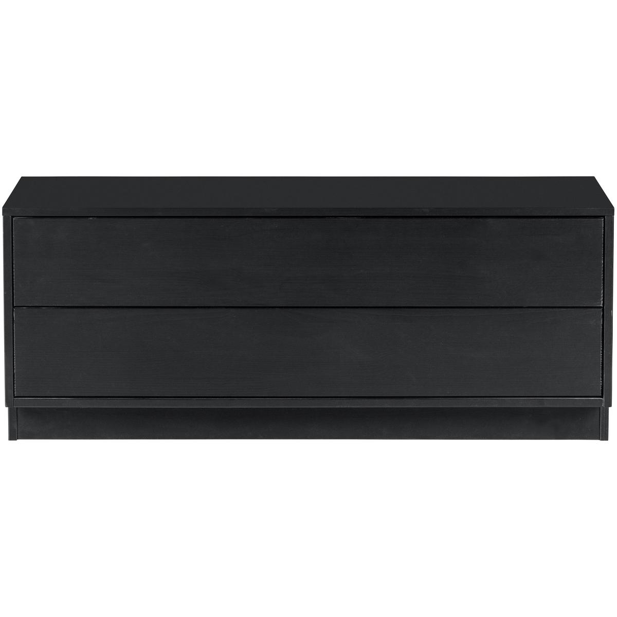 Lowboard Finca Schwarz B: 100cm - Schwarz, Design, Holz (100/40/40cm) - Livetastic