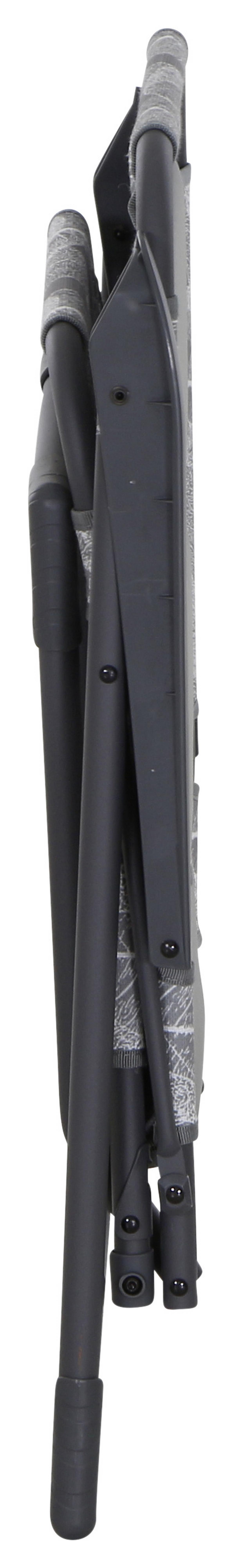 Campingsessel Klappbar Mit Armlehnen - Anthrazit/Grau, KONVENTIONELL, Textil/Metall (55/99/73cm) - Siena Garden