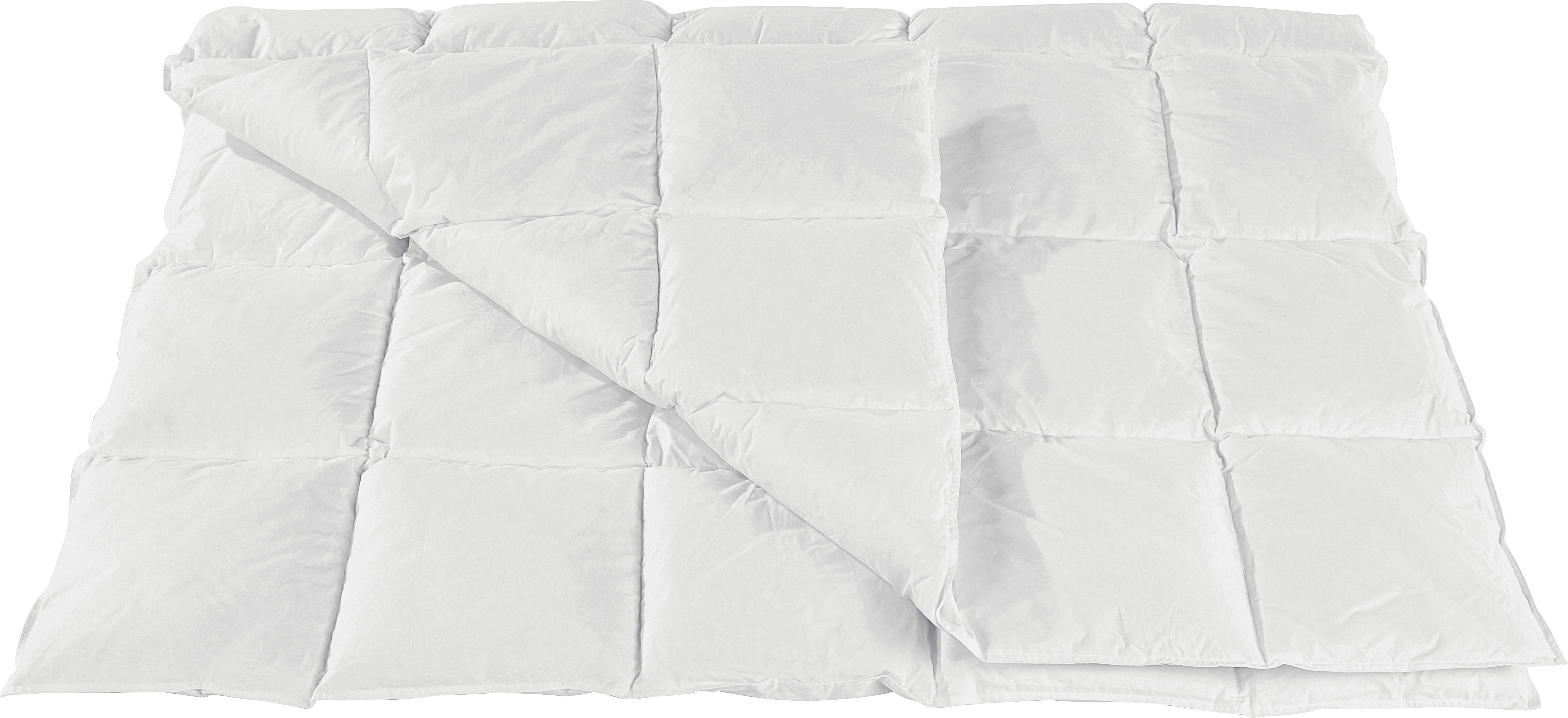 NATVRDO PROŠÍVANÁ PŘIKRÝVKA FABI - bílá, Basics, textil (135/140/200cm) - Nadana